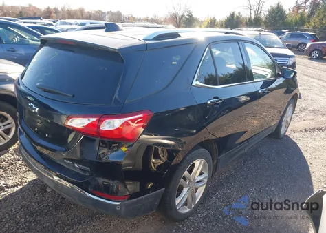 2018 Chevrolet Equinox Premier from USA, damaged, VIN 3GNAXVEV5JL362922